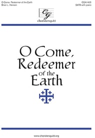 O Come, Redeemer of the Earth SATB choral sheet music cover Thumbnail